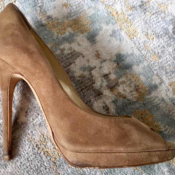 Jimmy Choo Suede Luna Pump 37.5 - Picture 5 of 8